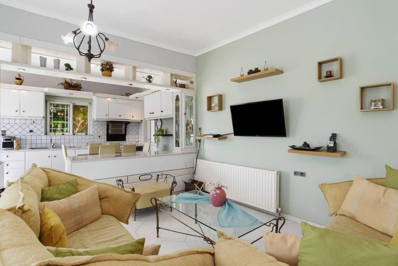 Superior Apartment - Overlooking Chania-With Pool Chania  Bagian luar foto